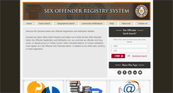 Desktop Screenshot of cherokee.nsopw.gov
