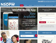 Tablet Screenshot of nsopw.gov